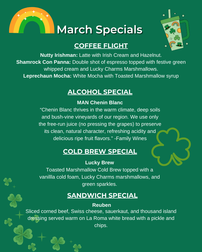 March Specials